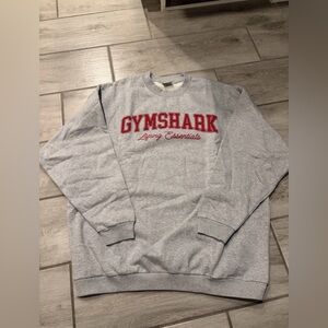 Gymshark Women’s Grey Lifting Essentials Oversized Sweatshirt Size Large NEW